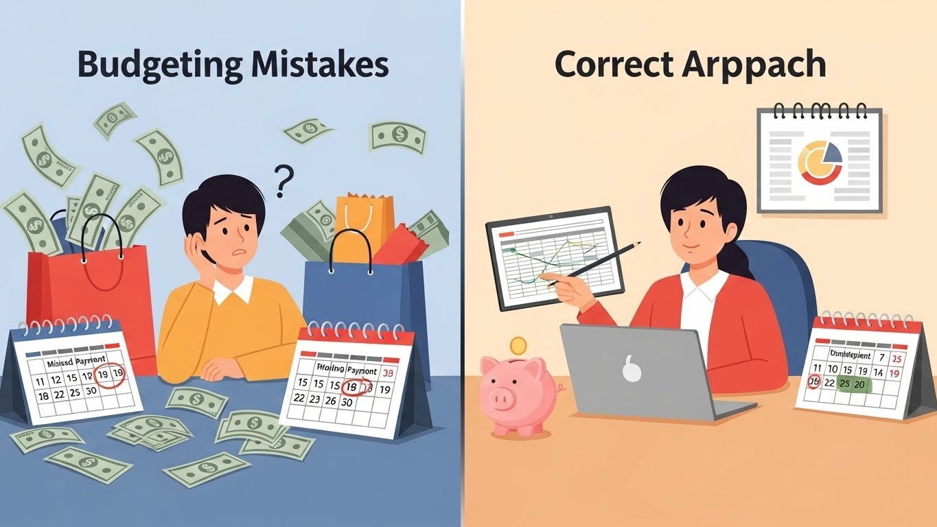 common budgeting mistakes