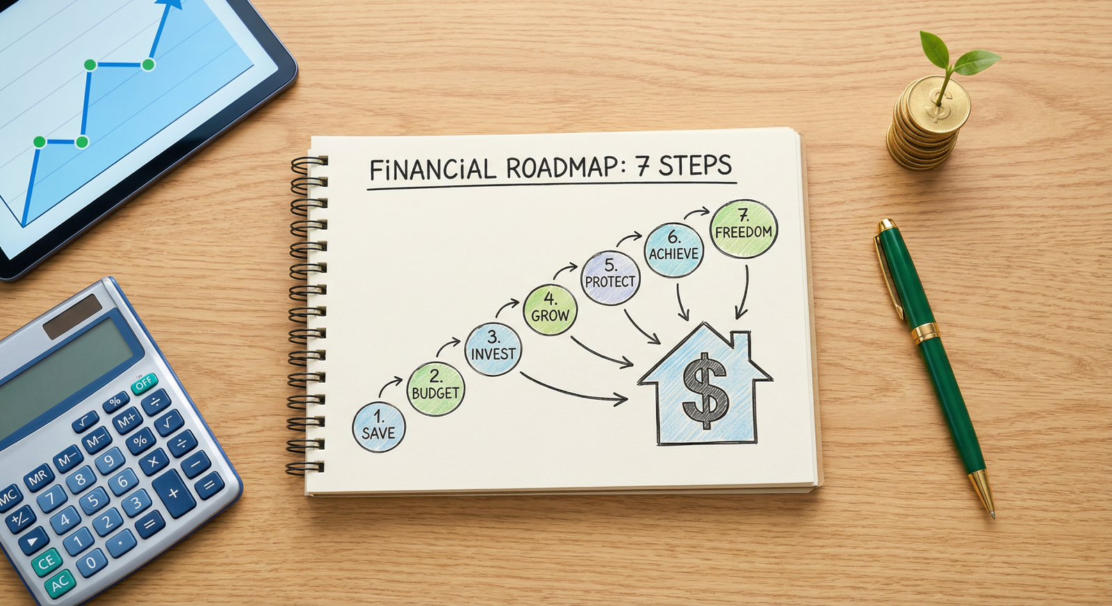 Financial Planning for Beginners: 7 Steps to Build Wealth