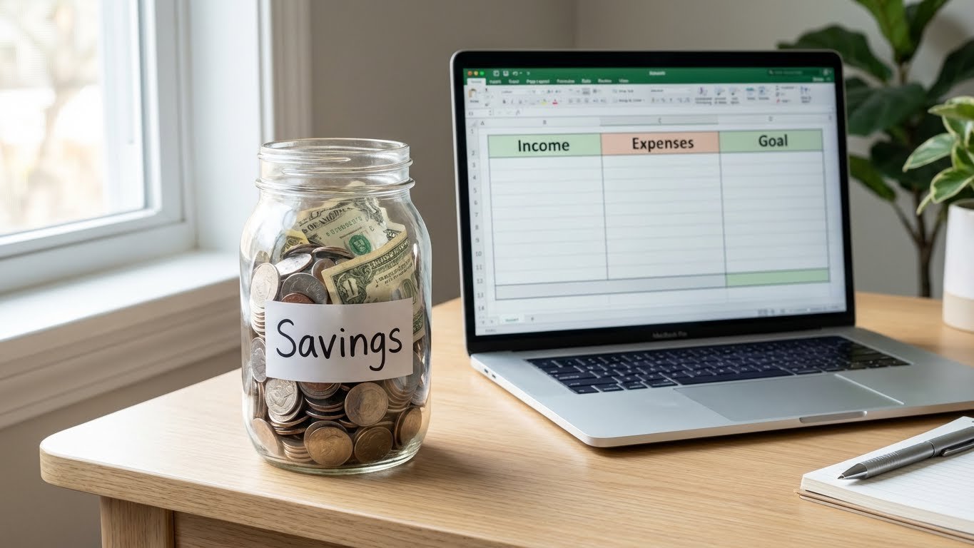 Saving Habit Concept